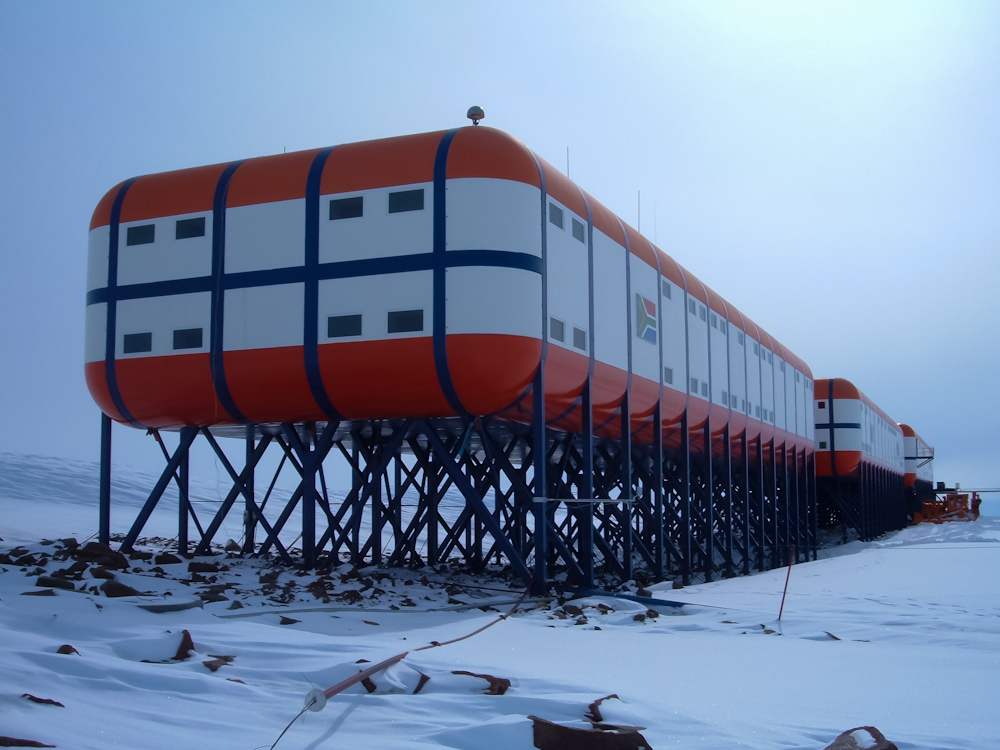 SANAE-IV Antarctic base.